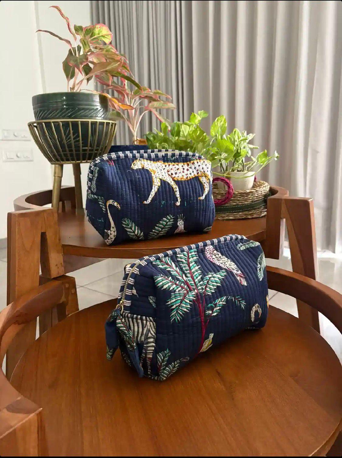 Safari Vanity Pouches