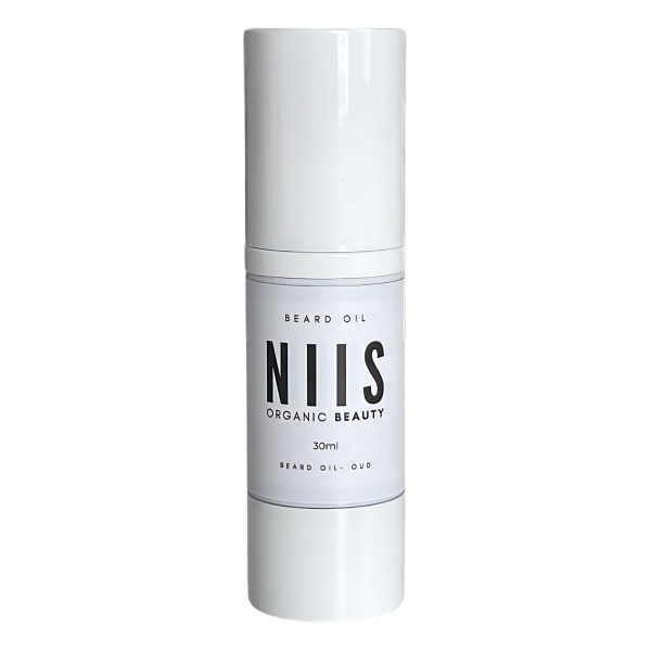 NIIS Beauty Vegan Oud and Rose Beard Oil