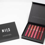 NIIS Beauty 6 Colour Matte Liquid Lipstick Set 01
