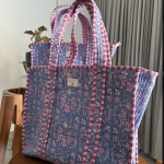 Jaipuri Blockprint Kala Tote Bag