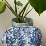 Classic Blue Vanity Pouch