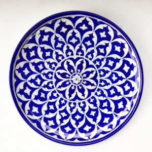 Blue Pottery wall plates
